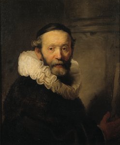 O Pregador Johannes Uttenbogaert, c.1633 de Rembrandt van Rijn