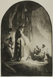 A Ressurreição de Lázaro: O Prato Maior de Rembrandt van Rijn