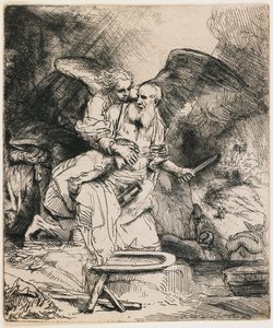 O Sacrifício de Isaac de Rembrandt van Rijn