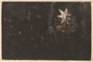 A estrela dos reis: uma peça noturna de Rembrandt van Rijn