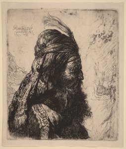 A Terceira Cabeça Oriental de Rembrandt van Rijn
