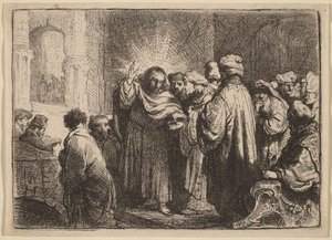 O Dinheiro do Tributo de Rembrandt van Rijn