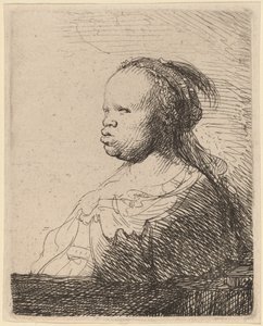 A negra branca de Rembrandt van Rijn