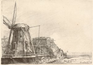 O Moinho de Vento de Rembrandt van Rijn
