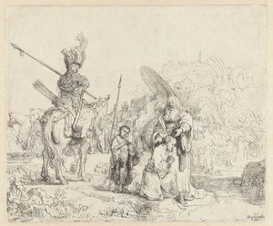 O batismo do eunuco de Rembrandt van Rijn