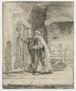 A cegueira de Tobit: o prato maior de Rembrandt van Rijn