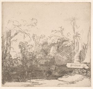 A casa dos barcos de Rembrandt van Rijn