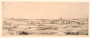 O campo do pesador de ouro de Rembrandt van Rijn