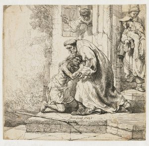 O regresso do filho pródigo de Rembrandt van Rijn