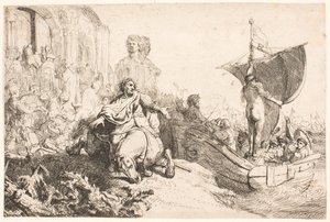 O navio da Fortuna de Rembrandt van Rijn