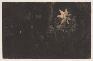 A estrela dos reis: uma peça noturna de Rembrandt van Rijn