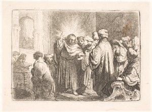 O dinheiro-tributo de Rembrandt van Rijn