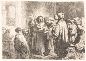 O dinheiro-tributo de Rembrandt van Rijn