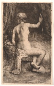 A mulher com a flecha de Rembrandt van Rijn
