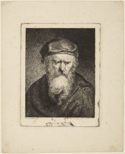 Velho atrabiliar de Rembrandt van Rijn