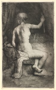 Mulher com a flecha de Rembrandt van Rijn