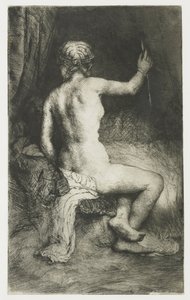 Mulher com a seta de Rembrandt van Rijn
