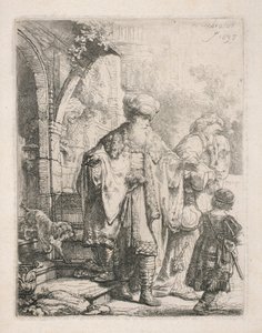 O exílio de Hagar de Rembrandt van Rijn