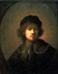 Retrato do Artista como Jovem de Rembrandt van Rijn