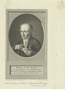 Retrato de René-Just Haüy 1743-1822, 1804. de Remi Henri Joseph Delvaux
