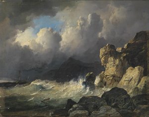 Costa tempestuosa de Remigius Adrianus Haanen