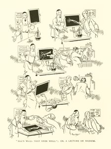 Tudo está Bem que Termina Bem; ou, uma Palestra sobre Rádio (gravura) de René Bull