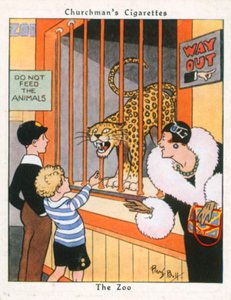 O Jardim Zoológico (litografia a cores)