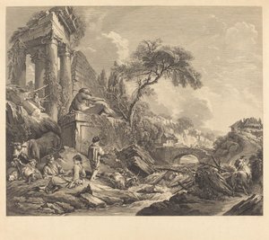O pardal lésbico de René Gaillard after François Boucher