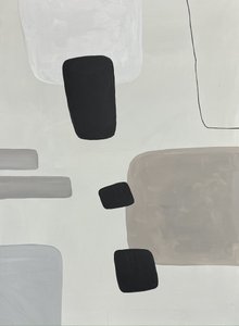 Formas abstratas minimalistas de Renate Holzner