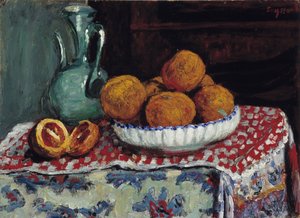 Still Life at the Jug Painting by Rene Seyssaud (1867-1952) 1909 Menção obrigatória: Fondação de colecções de Provence, Marselha