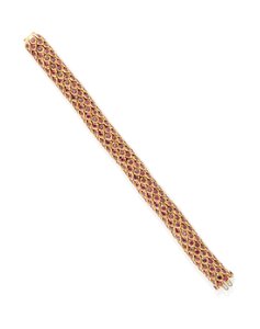 Uma das três pulseiras &39;Honeycomb&39;