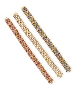 Três pulseiras &39;Honeycomb&39;