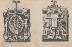 Projetos de joias e bijuterias, ca. 1600-1645. de Rene Boyvin