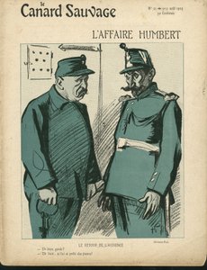Ilustração de Hermann-Paul (1864-1940) para a Capa do Le Canard Sauvage, No. 21 de Rene George Hermann Paul