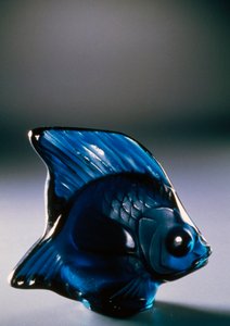 Peixe em vidro de Rene Jules Lalique