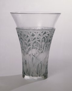 Ibis Vase, 1934 (vidro fosco e azul)