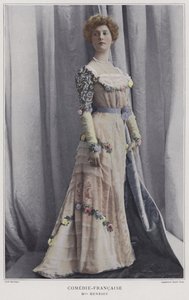 Henriette Henriot, atriz francesa (foto colorida)