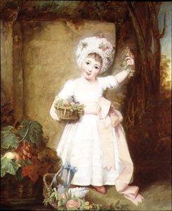 Retrato de Lady Isabella Manners, filha do Duque de Rutland