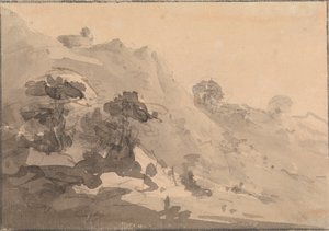 Paisagem Hilly Landscape de Rev. William Gilpin