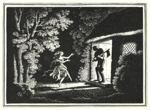 Hans Christian Andersen: Os Sapatos Vermelhos (litho)