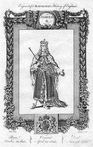 Tiago II da Inglaterra, século XVIII. de Reynolds Grignion