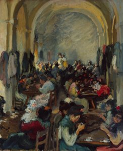 Fabricação de charutos em Sevilha