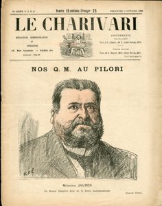 Capa de "The Charivari", Satirique en Colours de Ricardo Flores