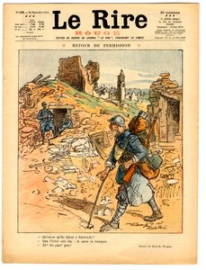 Capa de "The Red Laughter", Satirical in Colors de Ricardo Flores