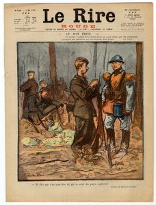 Capa de "The Red Laughter", Satirical in Colors