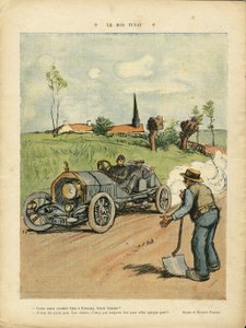 Ilustração de Ricardo Flores (1878-1918) em Le Rire de Ricardo Flores