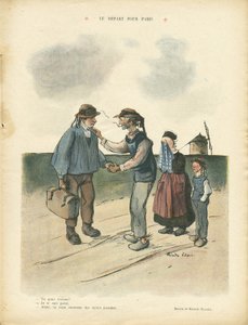 Ilustração de Ricardo Flores (1878-1918) em Le Rire