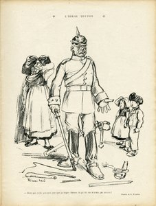 Ilustração de Ricardo Flores (1878-1918) em Le Rire de Ricardo Flores