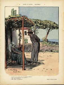 Ilustração de Ricardo Flores (1878-1918) em Le Rire, 24/02/12 - Cote d