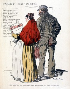 Le Mont-de-Piété de Ricardo Floors- em "Prato com manteiga" de 06/03/1905 de Ricardo Flores